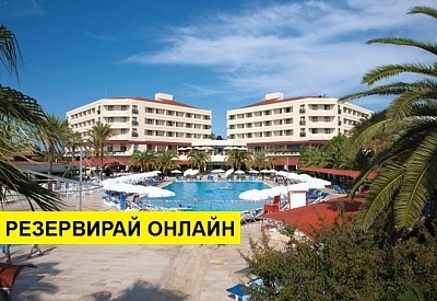 Самолетна почивка в Турция! 7 нощувки на човек на база All inclusive в Miramare Beach Hotel 4*, Сиде, Турска ривиера с двупосочен чартърен полет​ от Варна