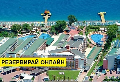 Самолетна почивка в Турция! 7 нощувки на човек на база All inclusive в Pgs Rose Residence Beach 5*, Кемер, Турска ривиера с двупосочен чартърен полет​ от Варна