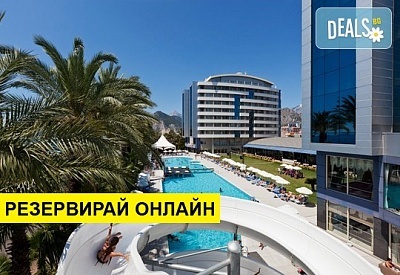 Самолетна почивка в Турция! 4 нощувки на човек на база All inclusive в Porto Bello Hotel Resort & Spa 5*, Анталия, Турска ривиера с двупосочен чартърен полет​ от София