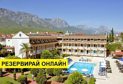 Самолетна почивка в Турция! 7 нощувки на човек на база All inclusive в Ares Blue Hotel 4*, Кемер, Турска ривиера с двупосочен чартърен полет от Варна