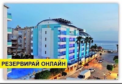 Самолетна почивка в Турция! 7 нощувки на човек на база All inclusive в Mesut Hotel 4*, Анталия, Турска ривиера с двупосочен чартърен полет от София