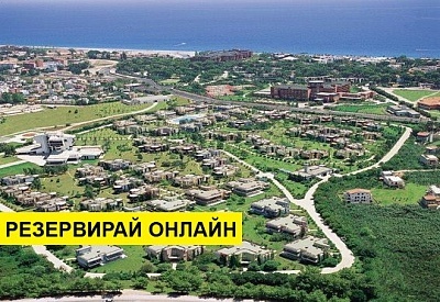 Самолетна почивка в Турция! 3 нощувки на човек на база Ultra all inclusive в Simena Holiday Village 5*, Кемер, Турска ривиера с двупосочен чартърен полет от София