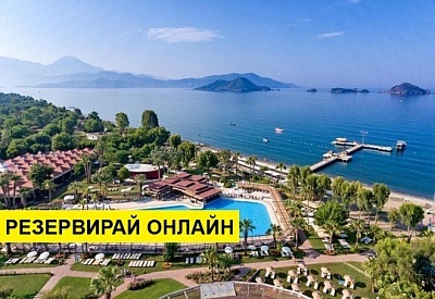 Самолетна почивка в Турция! 7 нощувки на човек на база All inclusive в Club Hotel Tuana (ex.majesty Club Tuana Park) 0*, Fethiye, Егейска Турция с двупосочен чартърен полет от София