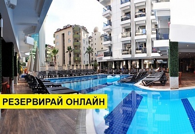 Самолетна почивка в Турция! 7 нощувки на човек на база All inclusive в Oba Star Hotel 0*, Алания, Турска ривиера с двупосочен чартърен полет от София