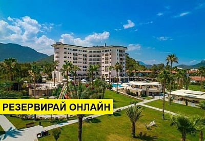 Самолетна почивка в Турция! 7 нощувки на човек на база All inclusive в Kilikya Resort Camyuva 0*, Кемер, Турска ривиера с двупосочен чартърен полет от Варна