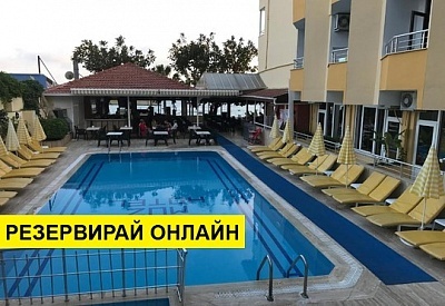 Самолетна почивка в Турция! 7 нощувки на човек на база All inclusive в Muz Hotel 0*, Алания, Турска ривиера с двупосочен чартърен полет от София