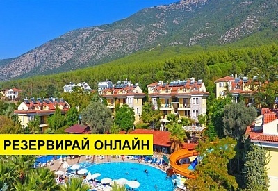 Самолетна почивка в Турция! 7 нощувки на човек на база All inclusive в Perdikia Hill Family Resort 0*, Fethiye, Егейска Турция с двупосочен чартърен полет от София