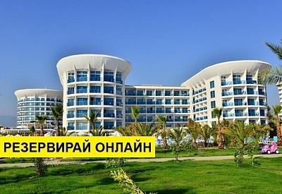 Самолетна почивка в Турция! 10 нощувки на човек на база All inclusive в Sultan Of Dreams Hotel & Spa 5*, Сиде, Турска ривиера с двупосочен чартърен полет от София