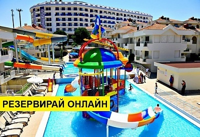 Самолетна почивка в Турция! 7 нощувки на човек на база All inclusive в Dream Family Club 0*, Сиде, Турска ривиера с двупосочен чартърен полет от София