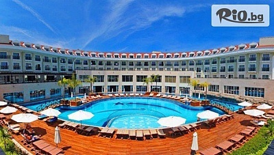 Самолетна 5-звездна почивка в Кемер, Турция! 7 Ultra All Inclusive нощувки в Meder Resort Hotel 5* + открит плувен басейн, с полет от София или Варна, от Go2Holiday