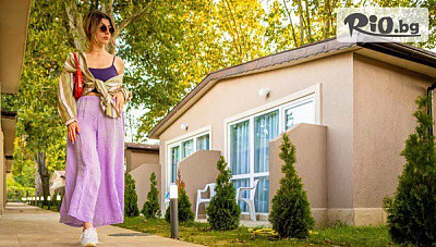 Семеен All Inclusive в Сперанта Вили, Кранево на първа линия: басейн, шезлонг и чадър