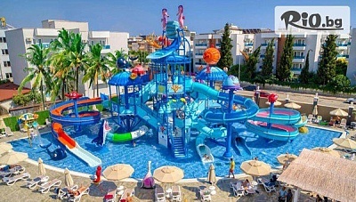 Семейна почивка в Аланя, Турция - Blue Wave Suite Hotel 4*, All Inclusive, басейни и водни пързалки