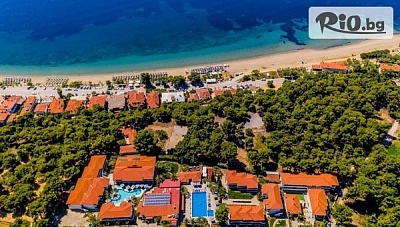 Септемврийска почивка в Халкидики, Ситония! 7 All Inclusive нощувки в Philoxenia Hotel 4* + басейн и СПА, детски клуб и площадка + автобусен транспорт, от Солвекс