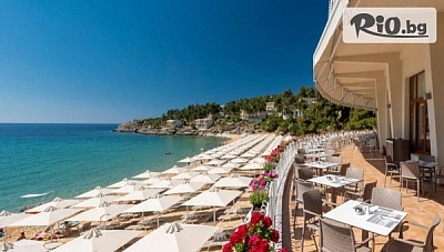 Септемврийска почивка на първа линия в Кавала! 5 или 7 нощувки на база Ultra All Inclusive в Tosca Beach 4*, Безплатно дете до 12 г. + чадъри и шезлонги на плажа, от Солвекс