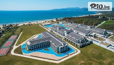 Септемврийско лято в Кушадась на първа линия на плажа! 7 Ultra All Inclusive нощувки в хотел Korumar Ephesus Resort + собствен плаж, басейн, чадър, шезлонг и СПА, от Мисис Травъл