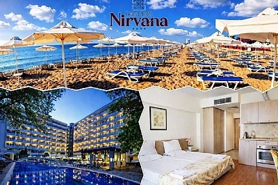 Слънчев бряг: All Inclusive Premium в Гранд хотел Нирвана с басейн и безплатни удобства