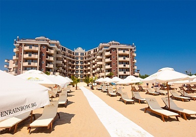 26.08 - 30.09 в Слънчев бряг! 2+ нощувки на човек на база All Inclusive + басейн от Голдън Рейнбоу Вип Резиденс