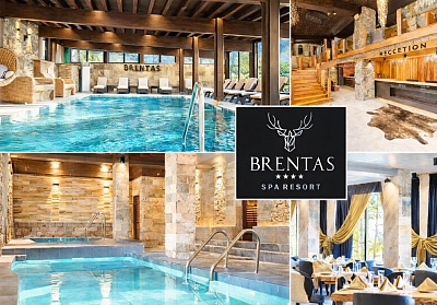 СПА почивка в Цигов чарк, хотел Брентас: закуска, вечеря, басейн и СПА