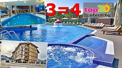 5* Супер Промоция в Банско 3=4! 3 Нощувки със закуски или закуски и вечери + БЕЗПЛАТНА НОЩУВКА + Вътрешен Отопляем Басейн с детска секция + Регнум Баня Термал с Минерални външни басейни и Спа Пакет в Хотел Регнум 5*, Банско, от 229 лв./човек. Безплатно за