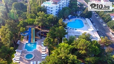 TОП ОФЕРТА за почивка в Кушадасъ през Май! 7 All Inclusive нощувки в Hotel Flora Suites + басейн, пързалки и собствен плаж, от Юбим
