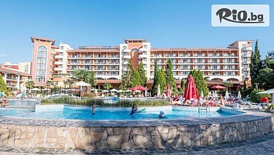 ТОП сезон в Слънчев бряг! Нощувка на база All Inclusive за до трима + басейн, шезлонг и чадър + анимация и дете до 12.99 г. Безплатно, от Хотел Хризантема 4*