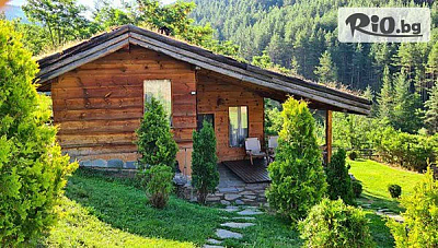 Уикенд в Дървената еко къща, Лещен: нощувка и релакс