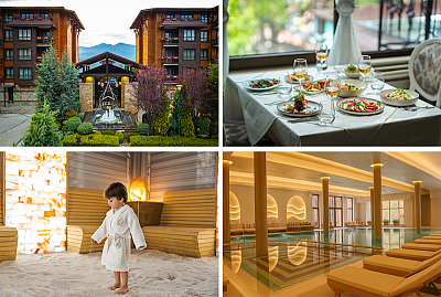 Уикенд пакет със закуска и вечеря, Спа и минерални басейни в Maxi Park Hotel & SPA, Велинград
