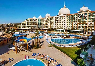 Ultra All Inclusive за ДВАМА + аквапарк в ALAN XAFIRA DELUXE RESORT & SPA 5*, Алания, Турция. Чартърен полет от София + 7 нощувки