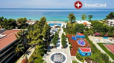 4* Ultra All Inclusive късно лято в хотел Potidea Palace, Халкидики