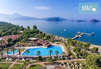 Ultra All Inclusive морска ваканция в хотел Club Tuana Fethiye 5*, Кушадасъ! 7 нощувки, безплатно за дете до 11.99 г от Голдън Вояджес, със собствен транспорт