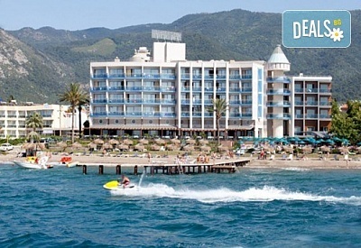 Ultra All Inclusive морска ваканция в хотел Faustina Hotel & Spa 4*, Гюзелчамлъ! 7 нощувки, безплатно за дете до 6.99 г от Голдън Вояджес, със собствен транспорт