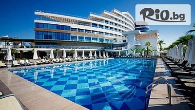 ULTRA ALL INCLUSIVE почивка в Анталия през Май и Юни! 7 нощувки в Hotel Raymar 5*   самолетен билет на цена от 624лв, от Гоу Ту Холидей