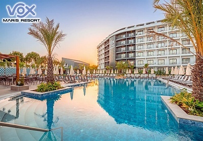  Ultra All Inclusive почивка във VOX MARIS RESORT 5*, Сиде, Турция. Чартър от София или Варна + 7 нощувки на човек 