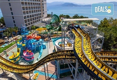 Ultra All Inclusive ваканция 2024 в DUJA DİDİM 5*, Дидим! 7 нощувки, басейни, водни пързалки, безплатно за дете до 11.99 г. и транспорт от Belprego Travel