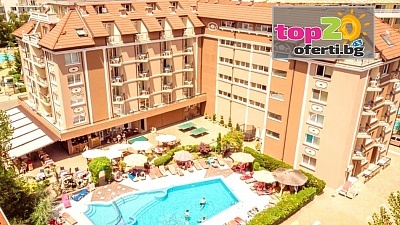 Вълшебно лято в Слънчев бряг! Нощувка с All inclusive + Открит басейн + Детски басейн, Чадър и Шезлонг и Паркинг в хотел Бахами Резиденс 3* от 55 лв./човек. Безплатно за дете до 11.99 год.!