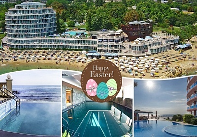 Великден в Св. Св. Константин и Елена! 2+ нощувки на човек на база All Inclusive + Празничен обяд + DJ парти с програма + минерални басейни в хотел Сириус Бийч