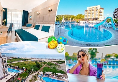  Великден в Кранево! 3 или повече нощувки на човек на база All inclusive с празничен обяд + анимация от хотел Верамар Бийч****. Дете до 11.99г. - безплатно 
