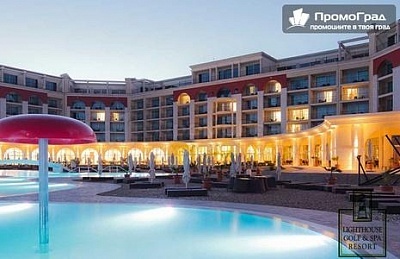 Великден в Lighthouse Golf & Spa Hotel 5*, Балчик.3 нощувки+закуски и вечери за 2-ма+дете (стая море) и празничен обяд