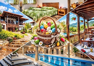 Великден в Семеен Хотел Еленски Ритон с релакс център и басейн