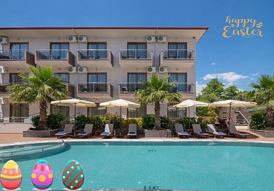 Великден в Simeon Hotel***, Метаморфоси, Гърция! 3 нощувки на човек със закуски, вечери + Великденски обяд с жива музика