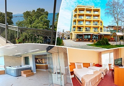 Лятна почивка в хотел Парадайс, морски гледки и СПА в Поморие