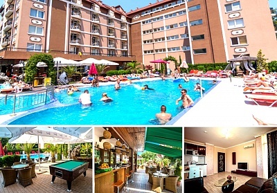 Слънчев бряг: All Inclusive Light в Бахами Резиденс с басейн