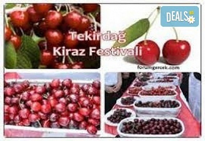 Заповядайте на Фестивал на черешата в Текирдаг, с посещение на Чорлу и Кумбургас! 1 нощувка със закуска и вечеря, транспорт и водач от Комфорт Травел