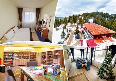 Зимна почивка в Пампорово с релакс зона в хотел Камена