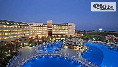 5-звездна почивка в Сиде! 7 All Inclusive нощувки в Amelia Beach Resort Hotel and SPA 5* + двупосочен самолетен билет, от Онекс Тур