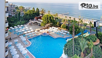 5-звездна самолетна почивка в Алания през лятото на ТОП цена! 7 All Inclusive нощувки в Prestige Alanya 5* + открит басейн, СПА и 3 водни пързалки, с полет от София